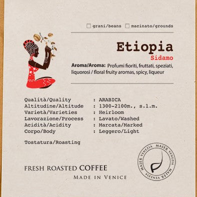 Caffè Etiopia Sidamo